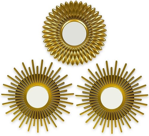 Bonnyco wall mirrors pack - bonnyco, 3-pack