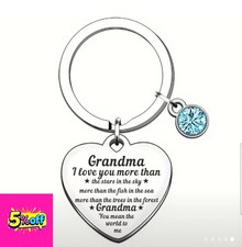Grandma Gifts Keyring Mothers