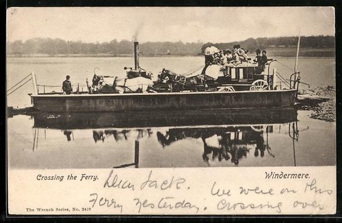 Postcard windermere crossing - windermere,,