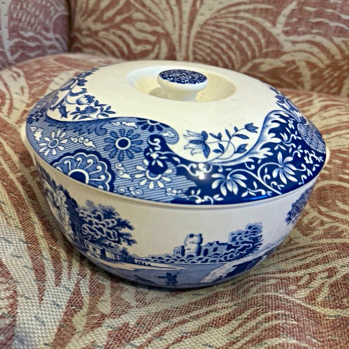 Spode blue italian ceramic - spode,