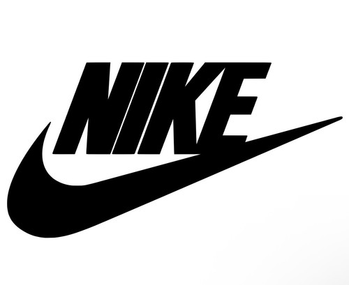 Black nike iron transfer - iron, on