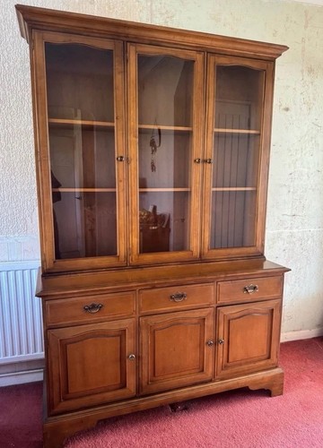 Antique mahogany display - antique,
