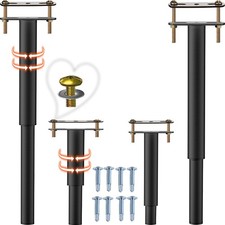 FafdBinm 4PC Bed Frame Support