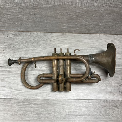 Antique besson cornet 1860s - antique,