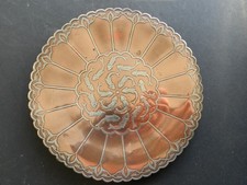 Antique inlayed copper arabic - copper,