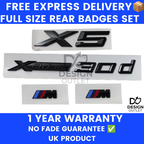 Gloss black bmw 30d - black,