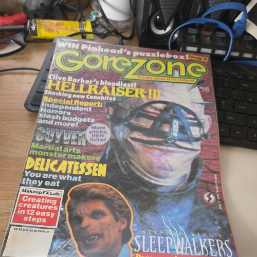 Gorezone comic date - -,