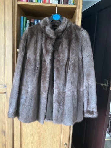 Musquash fur jacket immaculate - fur,