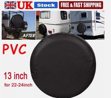 13 inch Plain Spare Wheel Cover Tyre Cover for Caravan, RV and Camper Trailer