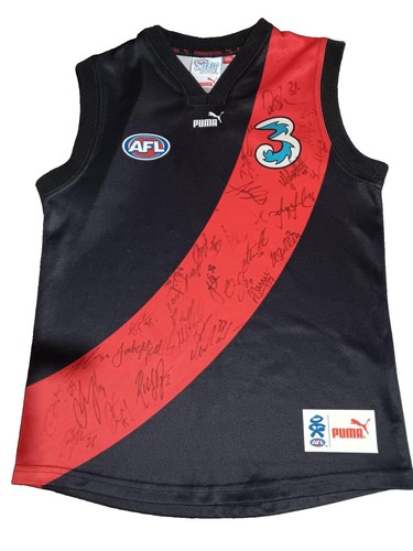Hand signed essendon bombers - ,