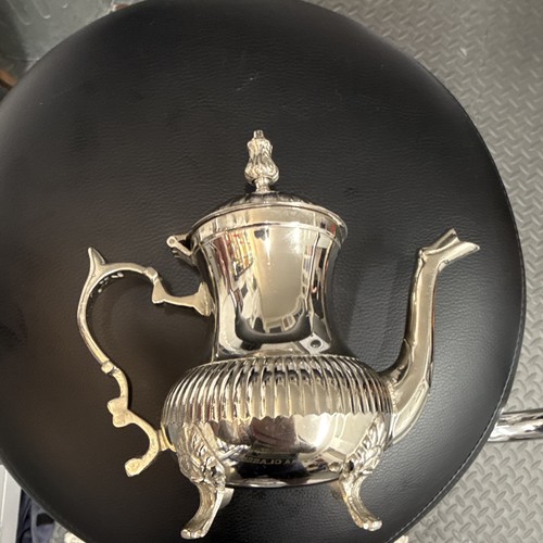 Silver plate tea coffee - silver,