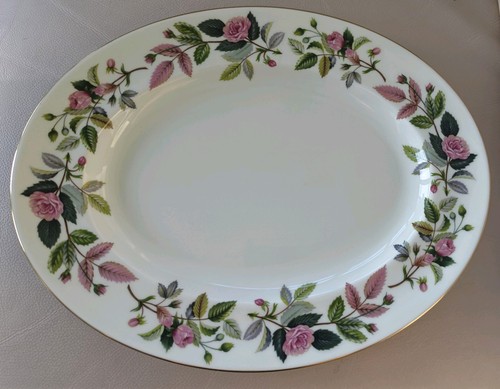 Wedgwood hathaway rose - wedgwood, oval