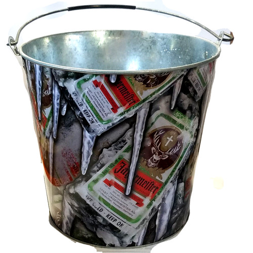 Jagermeister tin metal ice - jagermeister,