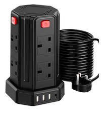 Tower Extension Lead 10m 8 AC