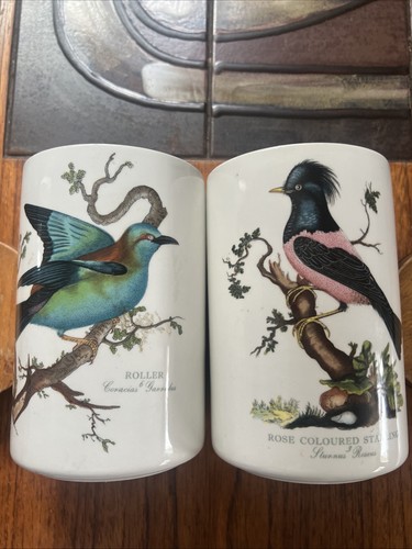 Rare pair portmeirion birds - pair,