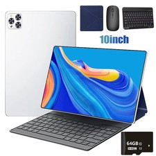 4GB+64GB Android 7 Tablet PC 10" ,Keyboard,Mouse,2 Cam Bluetooth GPS+64G SD Card