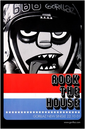 Original gorillaz poster - original,