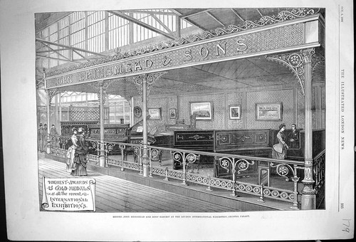 Old 1884 john brinsmead sons - john,