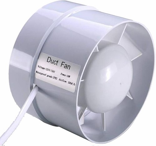 Inline extractor duct fan - inline,