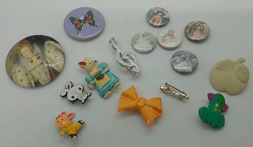 Vintage 1980s badge - vintage,