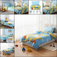 Kids Simpson Single Bedding Set Duvet Quilt Cover & Pillowcase Soft & Breathable