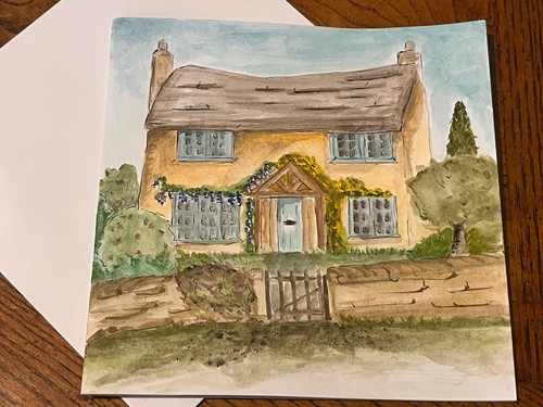 Original bespoke watercolour - original,