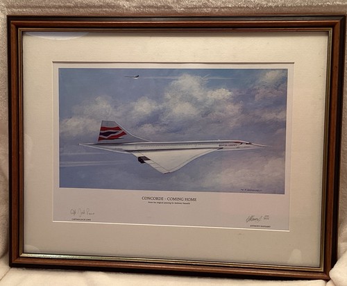 Concorde coming home - coming, by