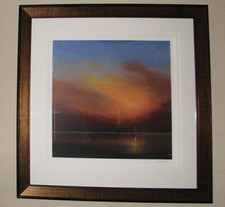 Lawrence Coulson ‘Flames Of Eventide’ - Framed & Signed. Printers Proof 15/20