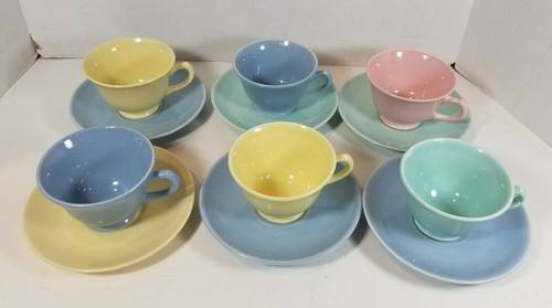 Vtg luray pastels - luray, teacup