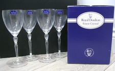 Set 4x Royal Doulton Crystal
