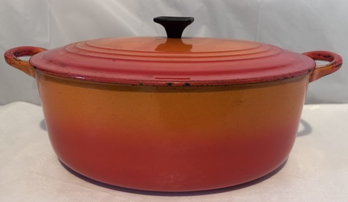 Creuset volcanic orange - le,