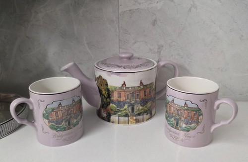 Bridgerton house teapot 2 - teapot,