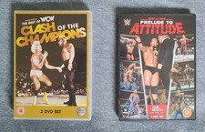 WWE/WCW Dvd Job Lot X 2 Dvds