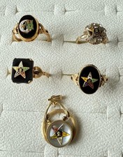 Antique Edwardian Deco 10K