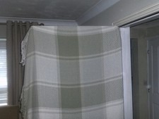 laura ashley dylan throw green