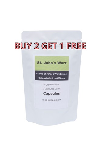 Johns wort 6600mg capsules - wort,