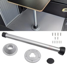 Flush Floor Table Leg Kit Twist Lock Pedestal Marine Camper Motorhome Caravan RV