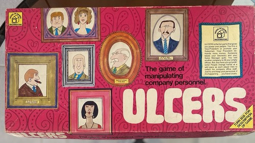 Ulcers board game - ulcers,