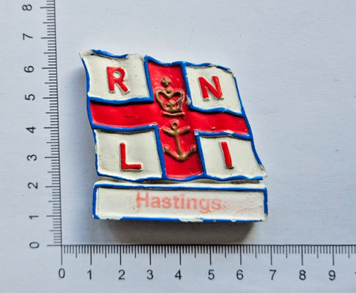 Hastings rnli fridge magnet - rnli,
