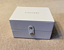 STACKERS Ivory Small Jewellery Trinket Folding Storage Box Travel Gift