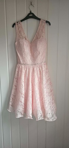Quiz blush pink lace - blush, skater
