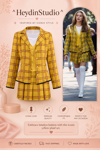 Clueless cher yellow - clueless, dress
