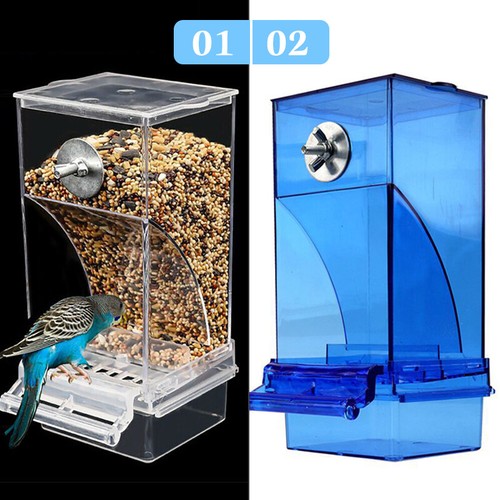 Automatic acrylic bird feeder - automatic,