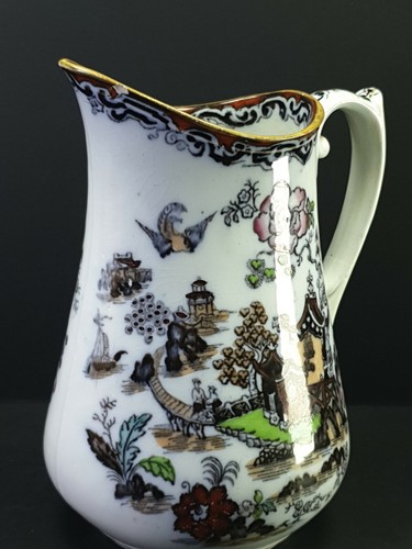Antique ceramic jug indian - jug,