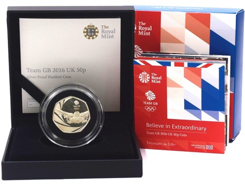 2016 silver piedfort team - silver, gb