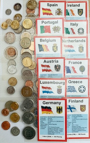 Pre euro coin sets - coin, the