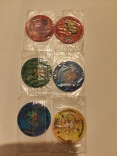 6x Pokémon Tazos Pogs walkers