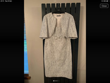 ladies wedding outfit, silver