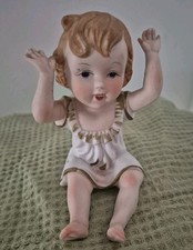 Vintage Bisque Piano Baby 5"