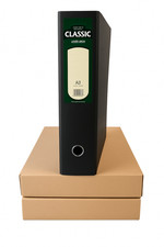 Twin Pack Rexel Classic Upright A3 paper on Board Lever Arch File 26635EAST